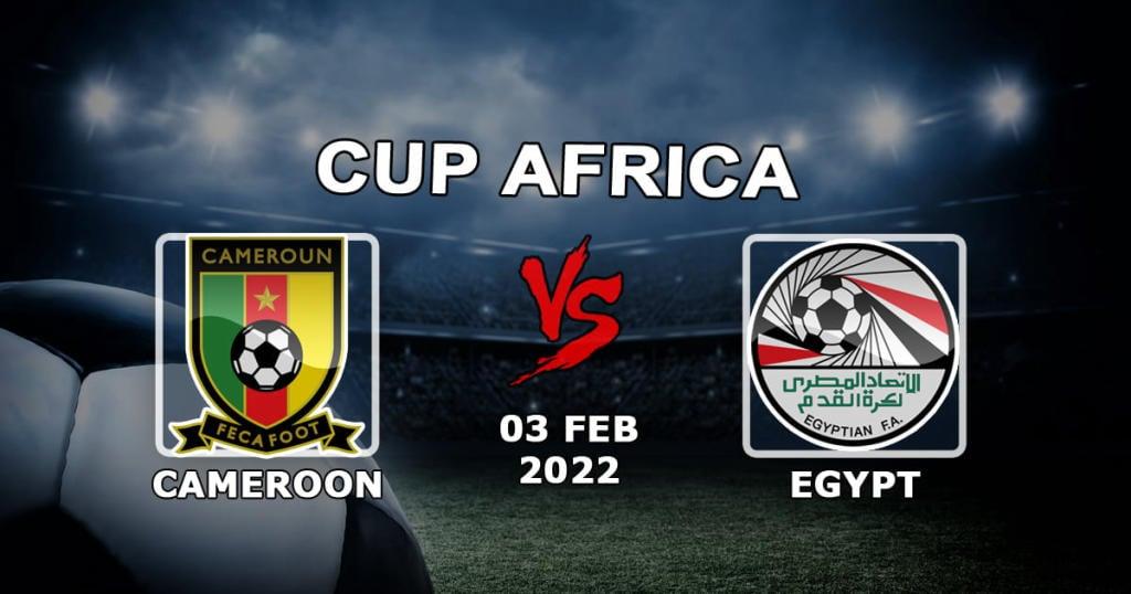 Cameroon - Egypt: prediction for 1/2 African Cup of Nations - 03.02.2022