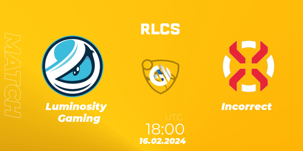 Luminosity Gaming Vs Incorrect Rocket League Rlcs