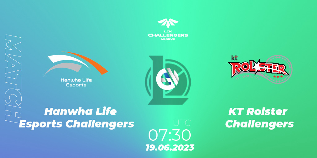 Hanwha Life Esports Challengers VS KT Rolster Challengers LoL Betting