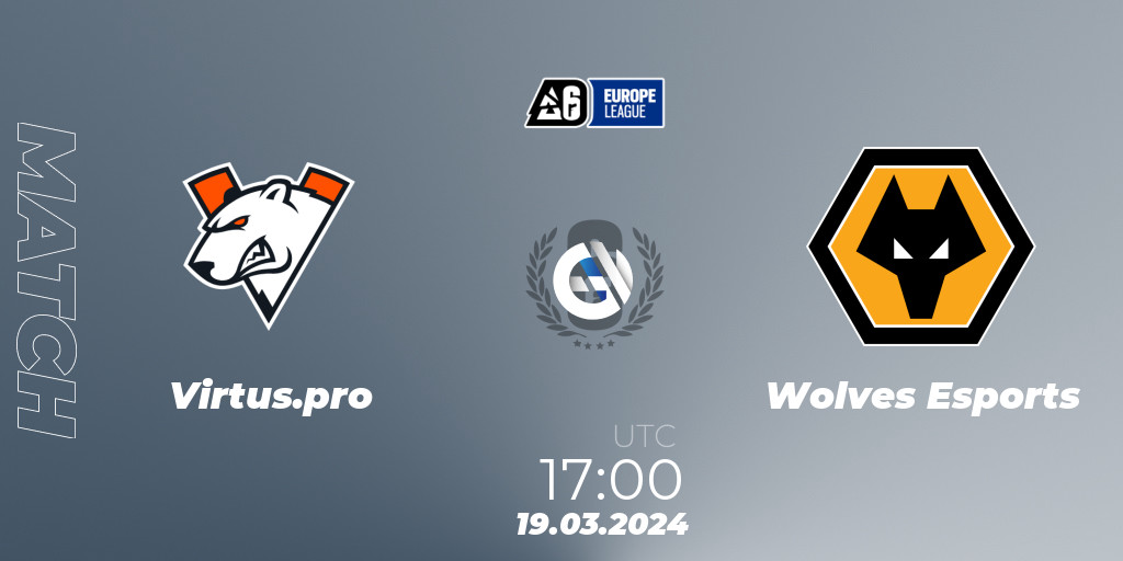 Virtus Pro Vs Wolves Esports Rainbow Six Betting Tips Stream