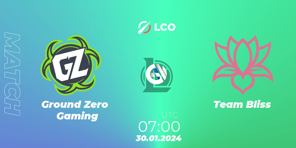 Ground Zero Gaming VS Team Bliss LoL Betting Tips Stream LiveScore