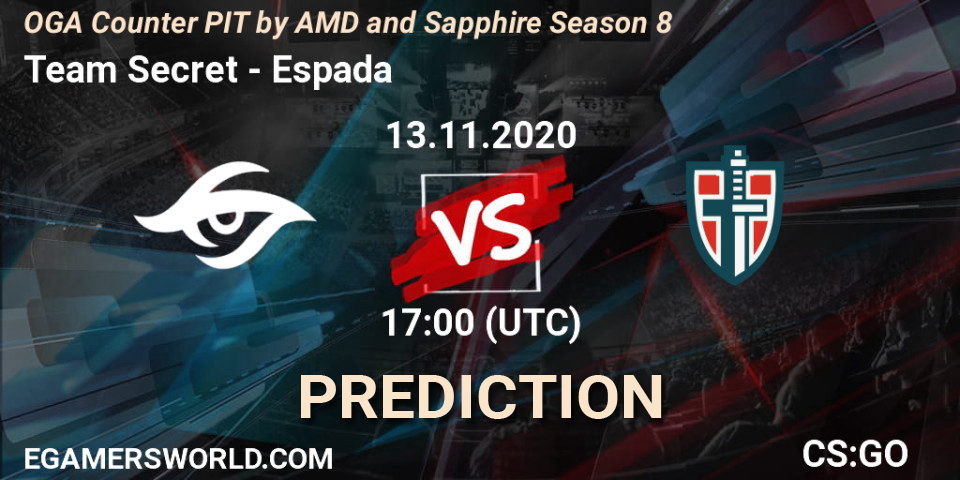 Team Secret Vs Espada Betting Tip Match Prediction Cs Cs