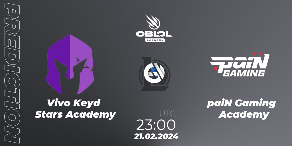 Vivo Keyd Stars Academy Vs PaiN Gaming Academy Betting TIp Match