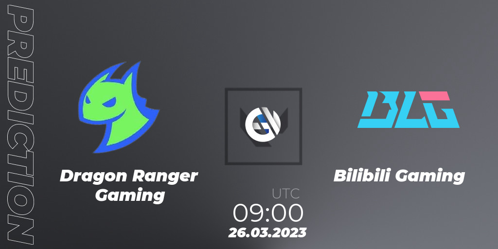 Dragon Ranger Gaming Vs Bilibili Gaming Betting TIp Match Prediction