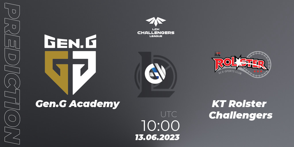 Gen G Academy Vs Kt Rolster Challengers Betting Tip Match Prediction