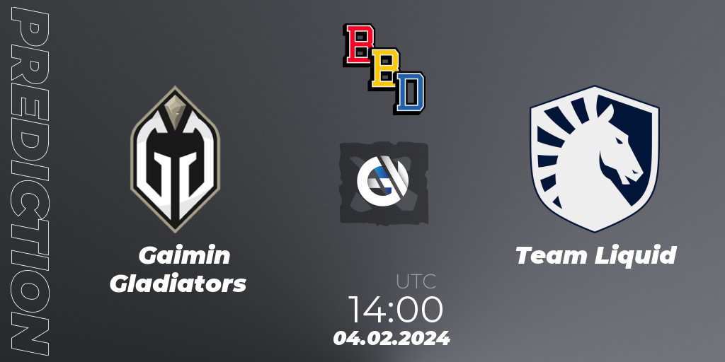 Gaimin Gladiators Vs Team Liquid Betting Tip Match Prediction