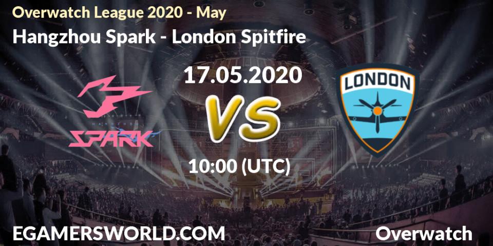 Hangzhou Spark vs London Spitfire: Betting TIp, Match Prediction. 17.05.20. Overwatch, Overwatch League 2020 - May