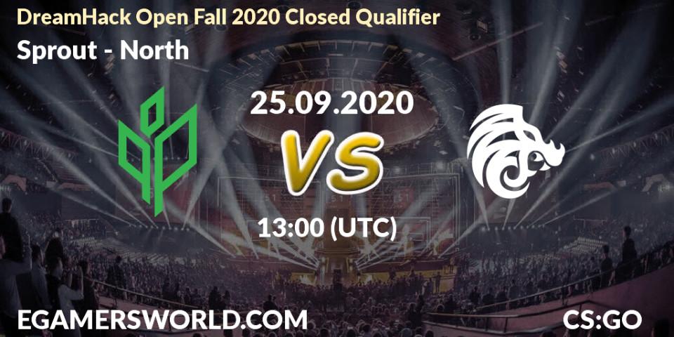 Sprout vs North: Betting TIp, Match Prediction. 25.09.20. CS2 (CS:GO), DreamHack Open Fall 2020 Closed Qualifier