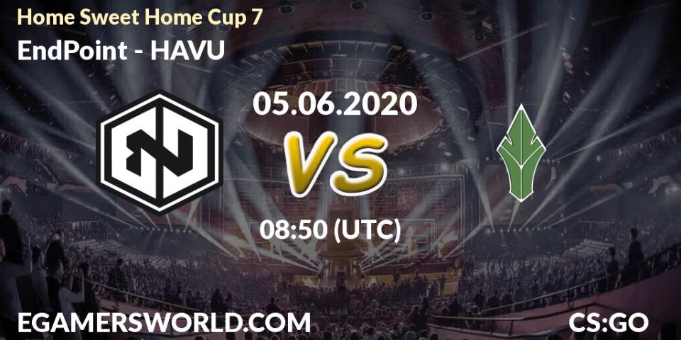 EndPoint vs HAVU: Betting TIp, Match Prediction. 05.06.2020 at 08:50. Counter-Strike (CS2), #Home Sweet Home Cup 7