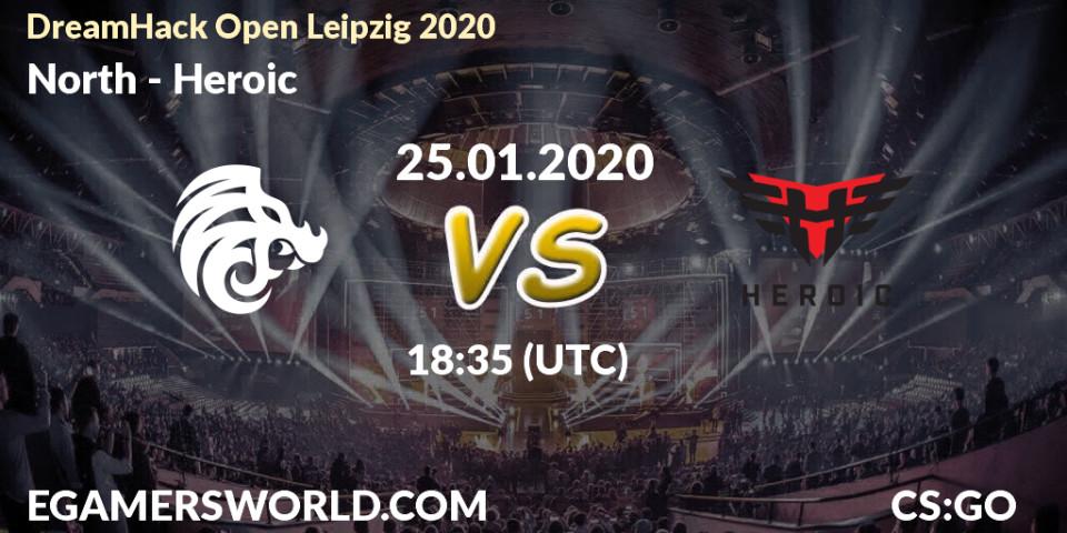 North vs Heroic: Betting TIp, Match Prediction. 25.01.20. CS2 (CS:GO), DreamHack Open Leipzig 2020