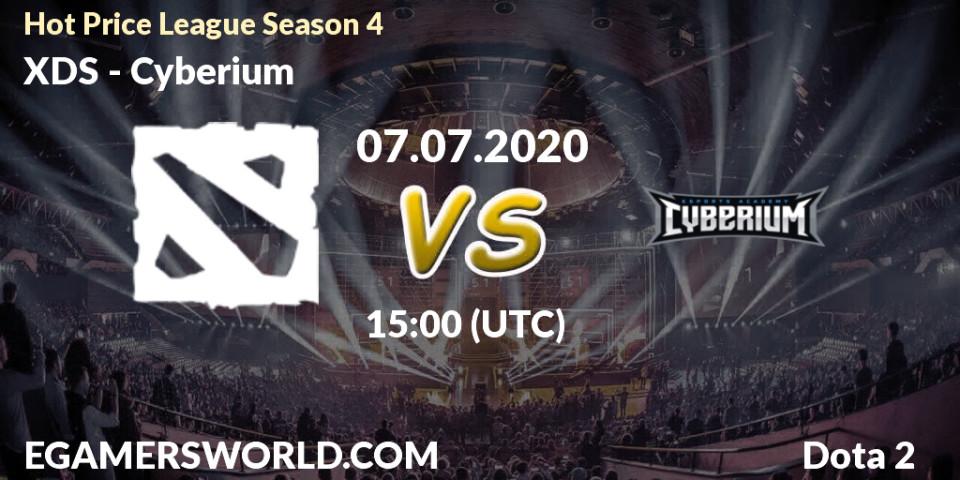 XDS vs Cyberium: Betting TIp, Match Prediction. 07.07.20. Dota 2, Hot Price League Season 4
