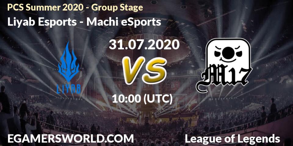 Liyab Esports vs Machi eSports: Betting TIp, Match Prediction. 31.07.20. LoL, PCS Summer 2020 - Group Stage