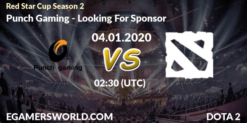 Punch Gaming vs Looking For Sponsor: Betting TIp, Match Prediction. 04.01.20. Dota 2, Red Star Cup Season 2