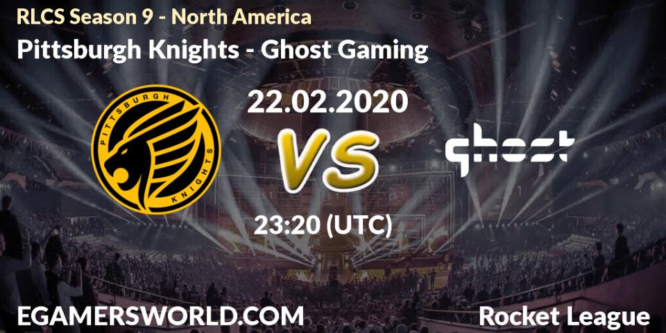 Pittsburgh Knights vs Ghost Gaming: Betting TIp, Match Prediction. 22.02.20. Rocket League, RLCS Season 9 - North America