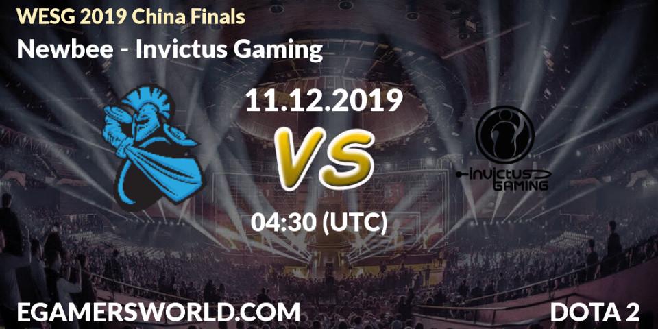 Newbee vs Invictus Gaming: Betting TIp, Match Prediction. 11.12.19. Dota 2, WESG 2019 China Finals