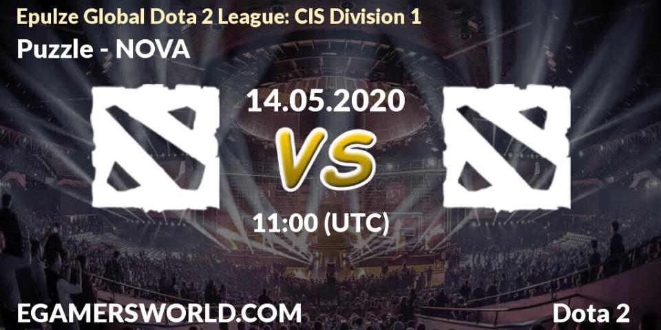 Puzzle vs NOVA: Betting TIp, Match Prediction. 14.05.2020 at 11:35. Dota 2, Epulze Global Dota 2 League: CIS Division 1