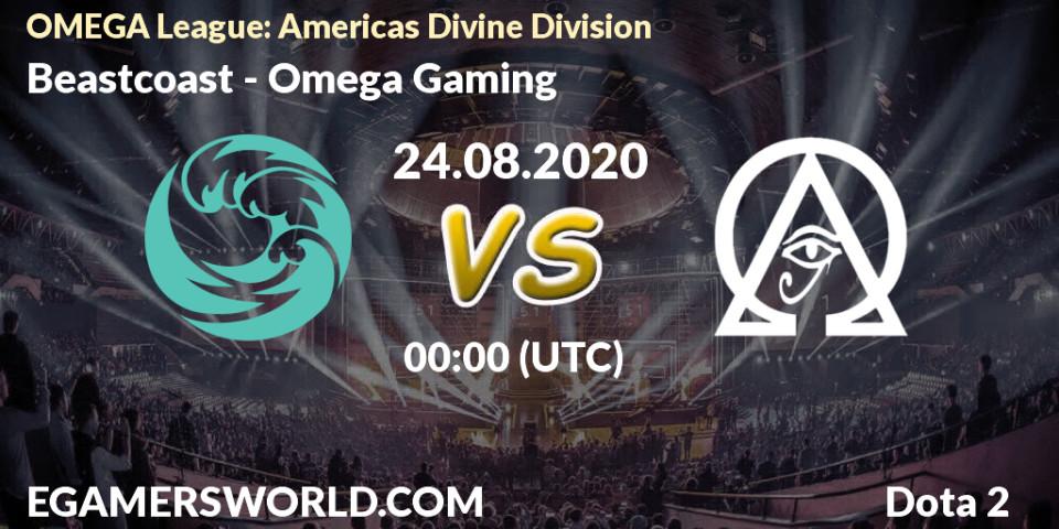 Beastcoast vs Omega Gaming: Betting TIp, Match Prediction. 23.08.2020 at 23:04. Dota 2, OMEGA League: Americas Divine Division