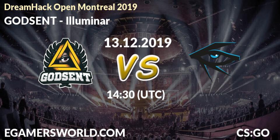 GODSENT vs Illuminar: Betting TIp, Match Prediction. 13.12.19. CS2 (CS:GO), DreamHack Open Sevilla 2019