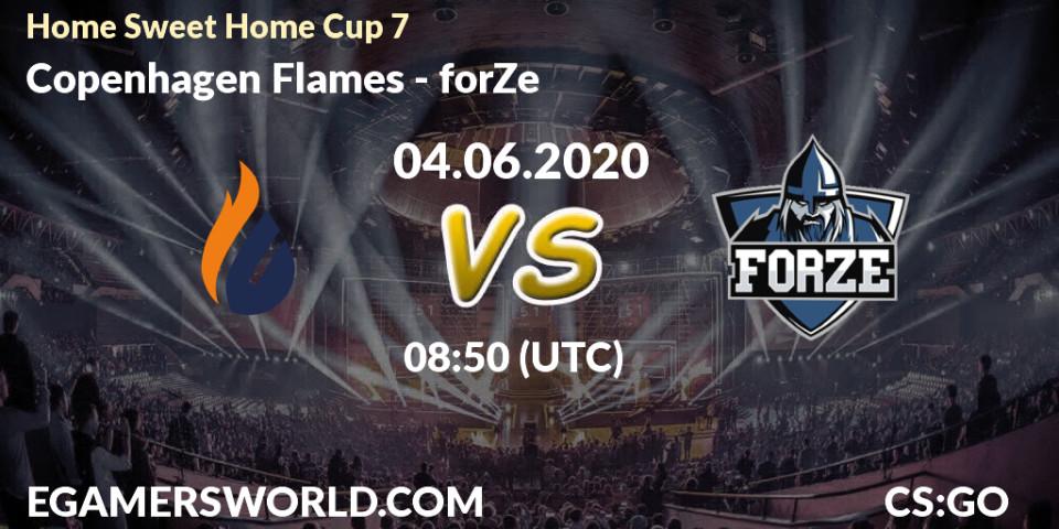 Copenhagen Flames vs forZe: Betting TIp, Match Prediction. 04.06.2020 at 08:50. Counter-Strike (CS2), #Home Sweet Home Cup 7