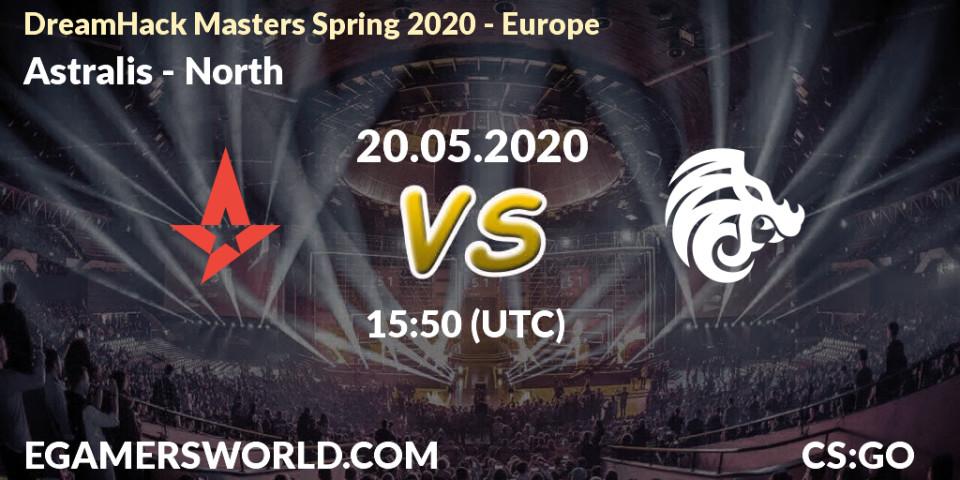Astralis vs North: Betting TIp, Match Prediction. 20.05.20. CS2 (CS:GO), DreamHack Masters Spring 2020 - Europe