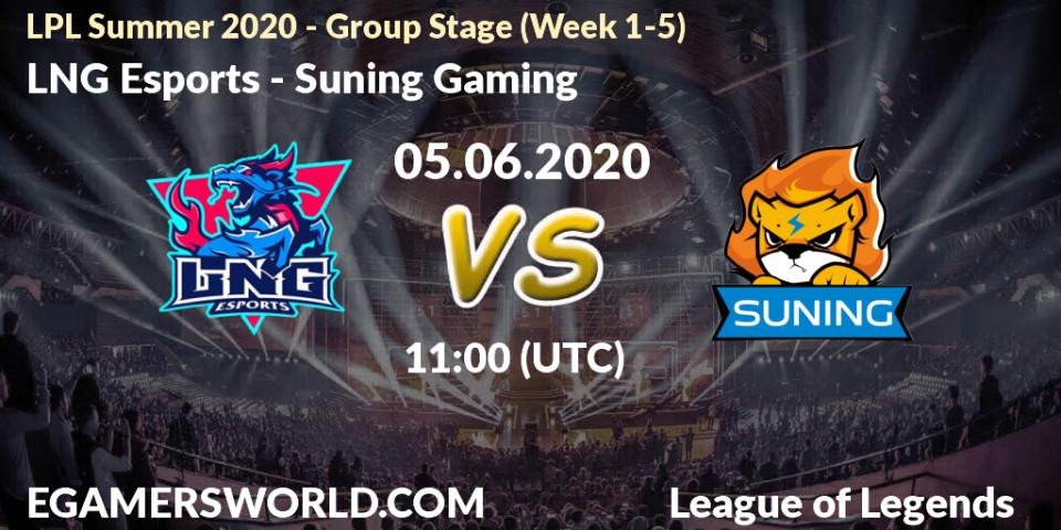 LNG Esports vs Suning Gaming: Betting TIp, Match Prediction. 05.06.20. LoL, LPL Summer 2020 - Group Stage (Week 1-5)