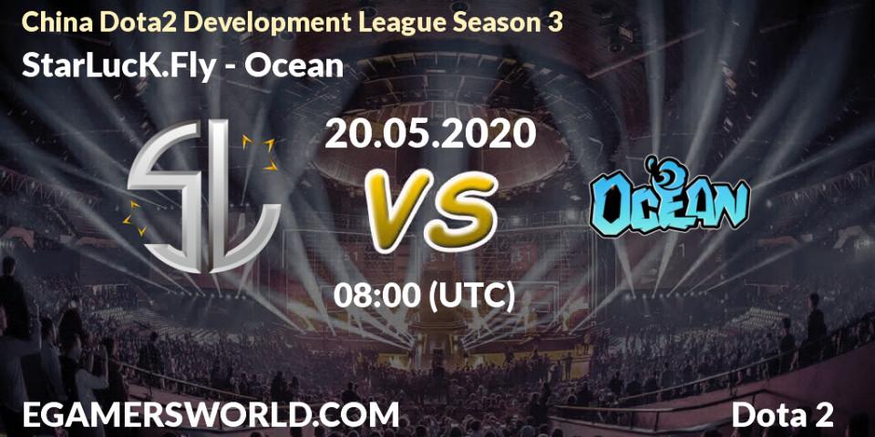 StarLucK.Fly vs Ocean: Betting TIp, Match Prediction. 20.05.2020 at 07:49. Dota 2, China Dota2 Development League Season 3