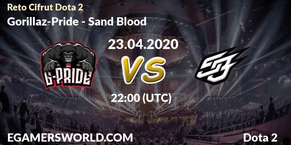 Gorillaz-Pride vs Sand Blood: Betting TIp, Match Prediction. 23.04.2020 at 22:15. Dota 2, Reto Cifrut Dota 2