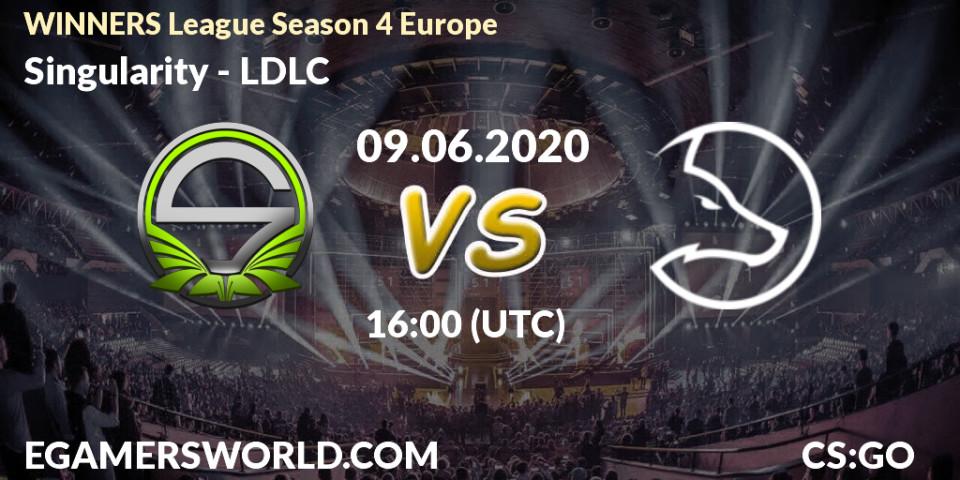 Singularity vs LDLC: Betting TIp, Match Prediction. 09.06.20. CS2 (CS:GO), WINNERS League Season 4 Europe