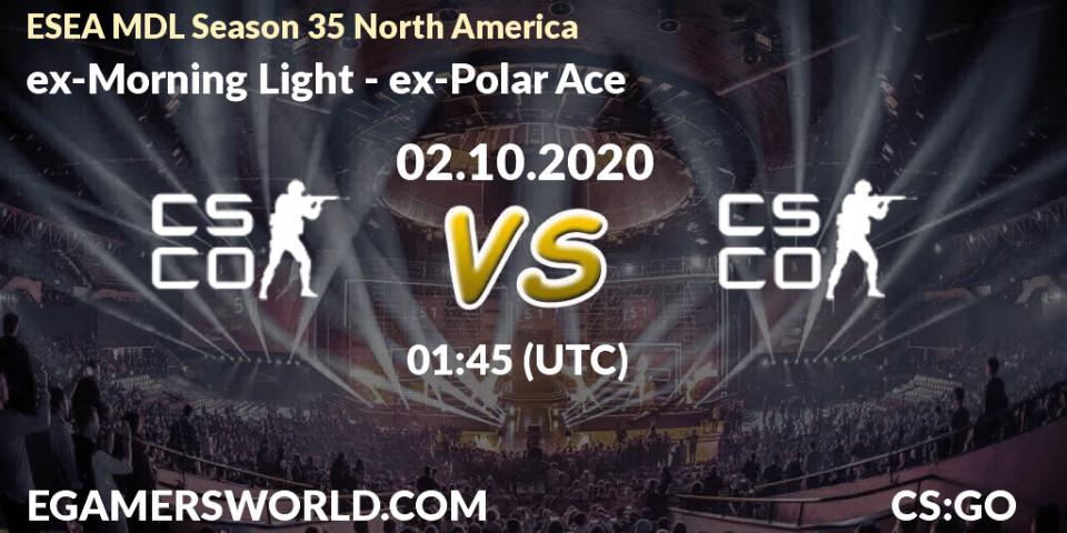 Secret Club vs ex-Polar Ace: Betting TIp, Match Prediction. 30.10.2020 at 01:45. Counter-Strike (CS2), ESEA MDL Season 35 North America