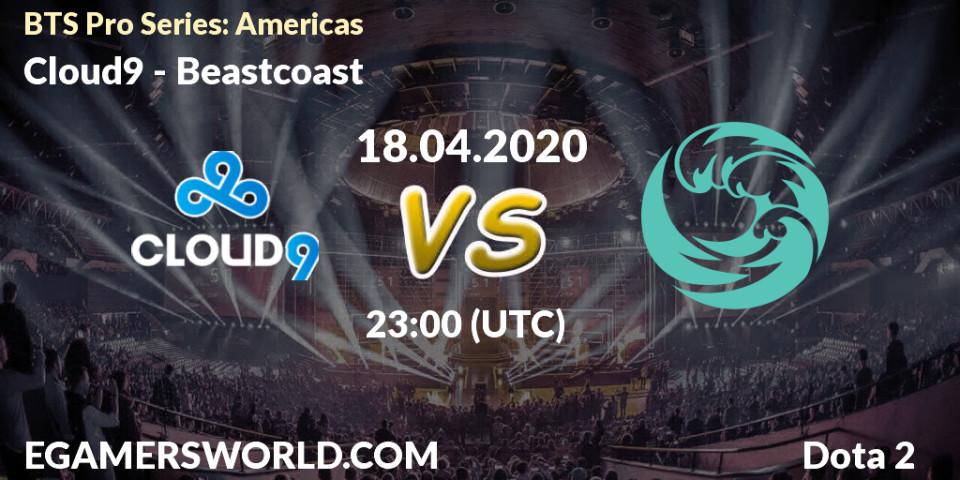 Cloud9 vs Beastcoast: Betting TIp, Match Prediction. 18.04.20. Dota 2, BTS Pro Series: Americas