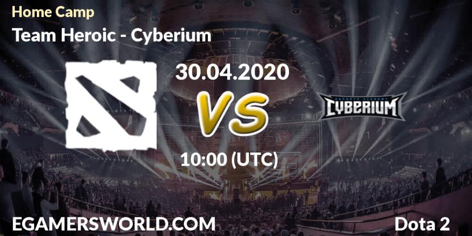 Team Heroic vs Cyberium: Betting TIp, Match Prediction. 30.04.2020 at 10:08. Dota 2, Home Camp