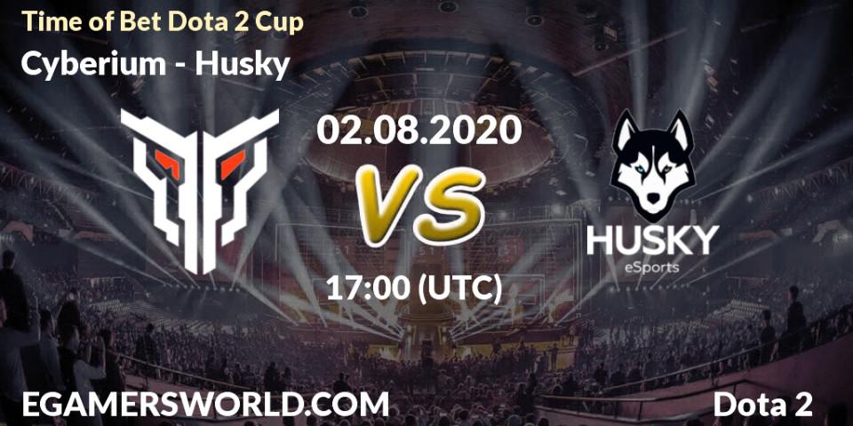 Cyberium vs Husky: Betting TIp, Match Prediction. 02.08.2020 at 18:59. Dota 2, Time of Bet Dota 2 Cup