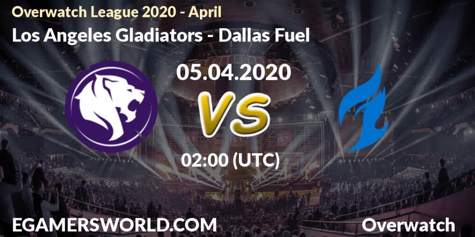 Los Angeles Gladiators vs Dallas Fuel: Betting TIp, Match Prediction. 04.04.20. Overwatch, Overwatch League 2020 - April
