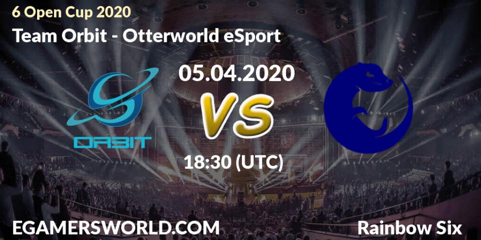 Team Orbit vs Otterworld eSport: Betting TIp, Match Prediction. 05.04.20. Rainbow Six, 6 Open Cup 2020