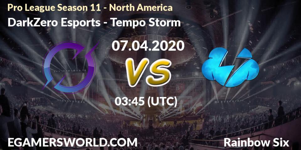 DarkZero Esports vs Tempo Storm: Betting TIp, Match Prediction. 07.04.20. Rainbow Six, Pro League Season 11 - North America