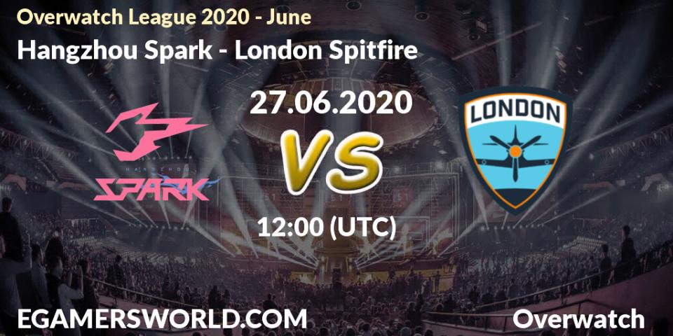 Hangzhou Spark vs London Spitfire: Betting TIp, Match Prediction. 27.06.20. Overwatch, Overwatch League 2020 - June