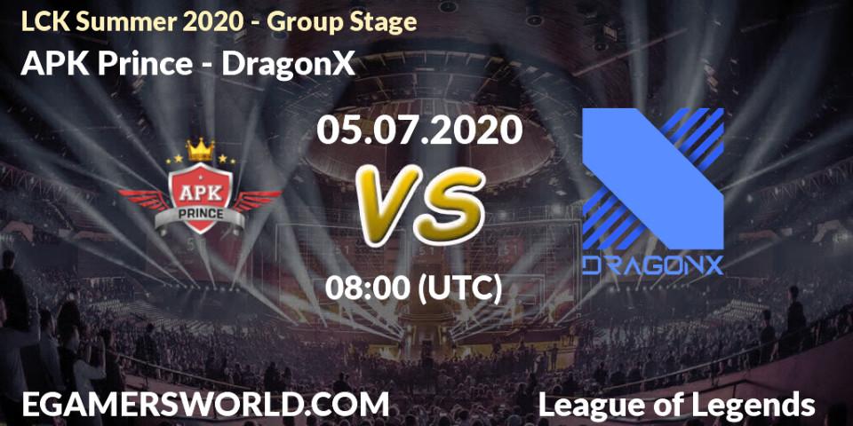 SeolHaeOne Prince vs DragonX: Betting TIp, Match Prediction. 05.07.2020 at 05:54. LoL, LCK Summer 2020 - Group Stage