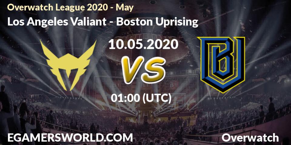 Los Angeles Valiant vs Boston Uprising: Betting TIp, Match Prediction. 10.05.20. Overwatch, Overwatch League 2020 - May