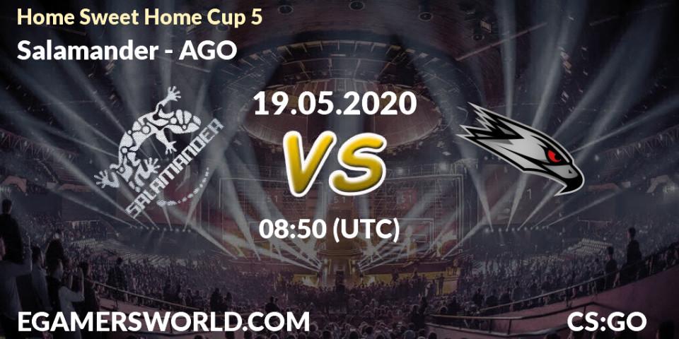 Salamander vs AGO: Betting TIp, Match Prediction. 19.05.20. CS2 (CS:GO), #Home Sweet Home Cup 5