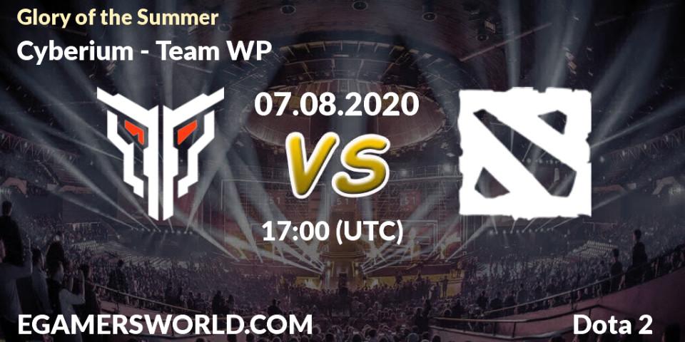 Cyberium vs Team WP: Betting TIp, Match Prediction. 07.08.2020 at 17:11. Dota 2, Glory of the Summer