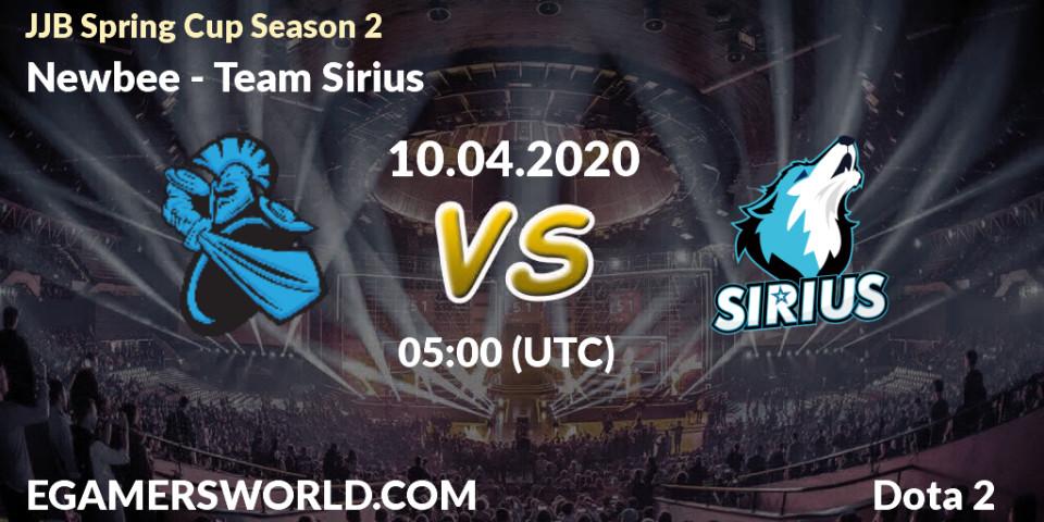 Newbee vs Team Sirius: Betting TIp, Match Prediction. 10.04.2020 at 05:07. Dota 2, JJB Spring Cup Season 2