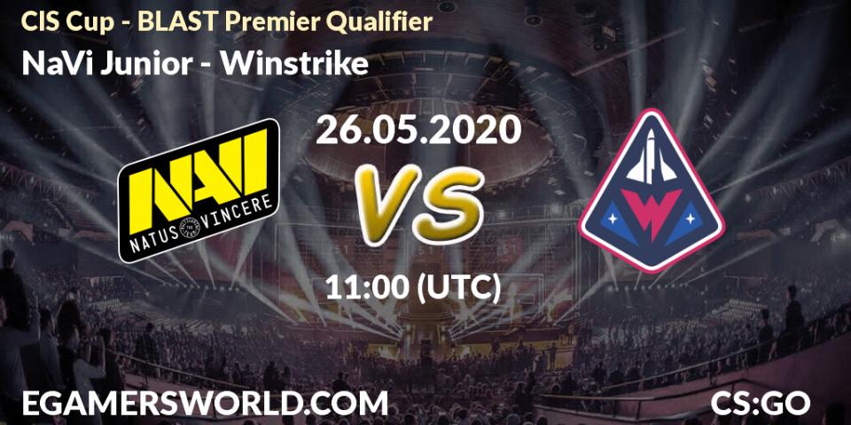 NaVi Junior vs Winstrike: Betting TIp, Match Prediction. 26.05.2020 at 11:45. Counter-Strike (CS2), CIS Cup - BLAST Premier Qualifier