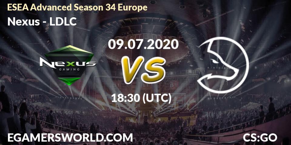 Nexus vs LDLC: Betting TIp, Match Prediction. 10.07.20. CS2 (CS:GO), ESEA Advanced Season 34 Europe