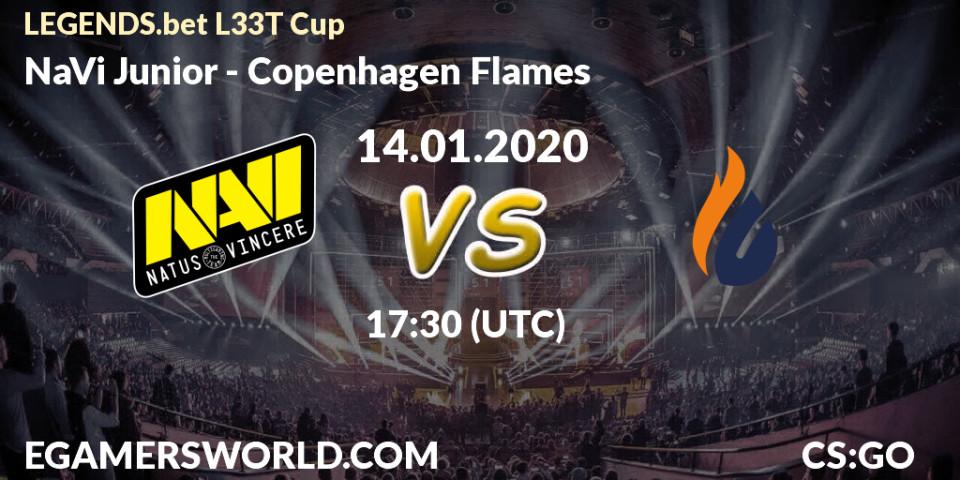 NaVi Junior vs Copenhagen Flames: Betting TIp, Match Prediction. 14.01.20. CS2 (CS:GO), LEGENDS.bet L33T Cup