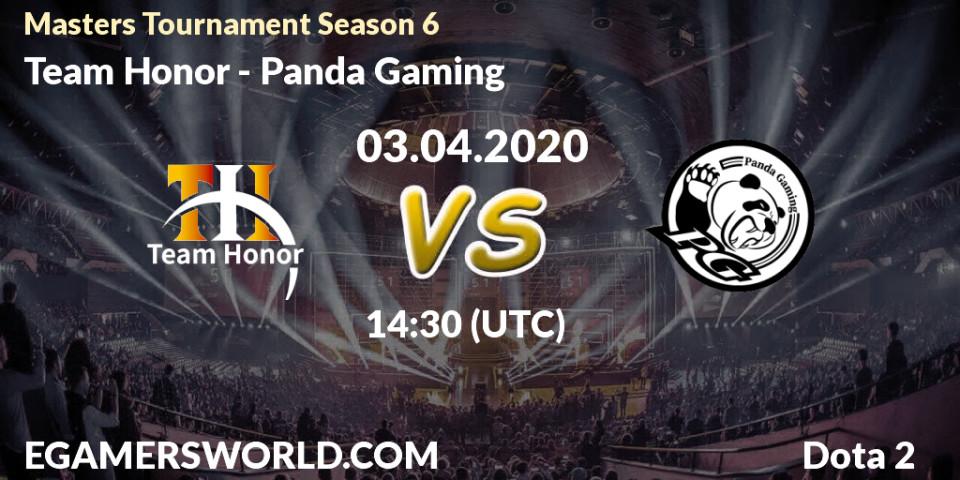 Team Honor vs Panda Gaming: Betting TIp, Match Prediction. 03.04.20. Dota 2, Masters Tournament Season 6