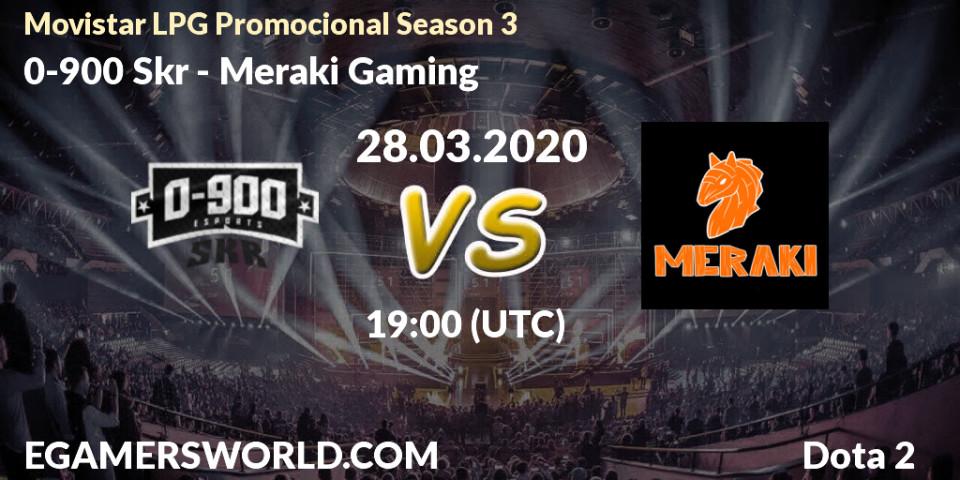 0-900 Skr vs Meraki Gaming: Betting TIp, Match Prediction. 28.03.20. Dota 2, Movistar LPG Promocional Season 3