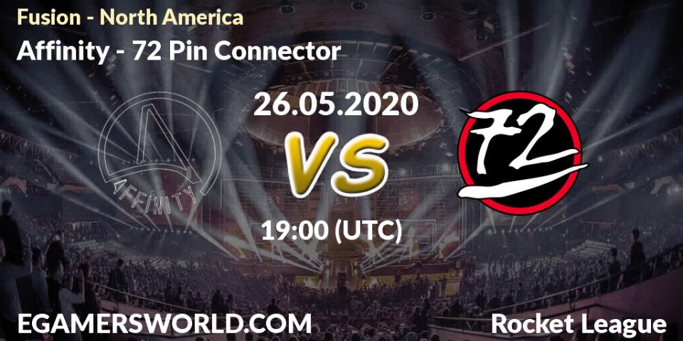 Affinity vs 72 Pin Connector: Betting TIp, Match Prediction. 25.05.20. Rocket League, Fusion - North America