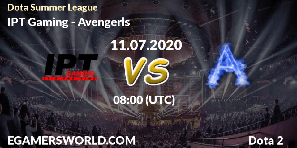 IPT Gaming vs Avengerls: Betting TIp, Match Prediction. 11.07.20. Dota 2, Dota Summer League