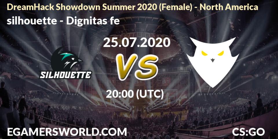 silhouette vs Able White: Betting TIp, Match Prediction. 25.07.20. CS2 (CS:GO), DreamHack Showdown Summer 2020 (Female) - North America