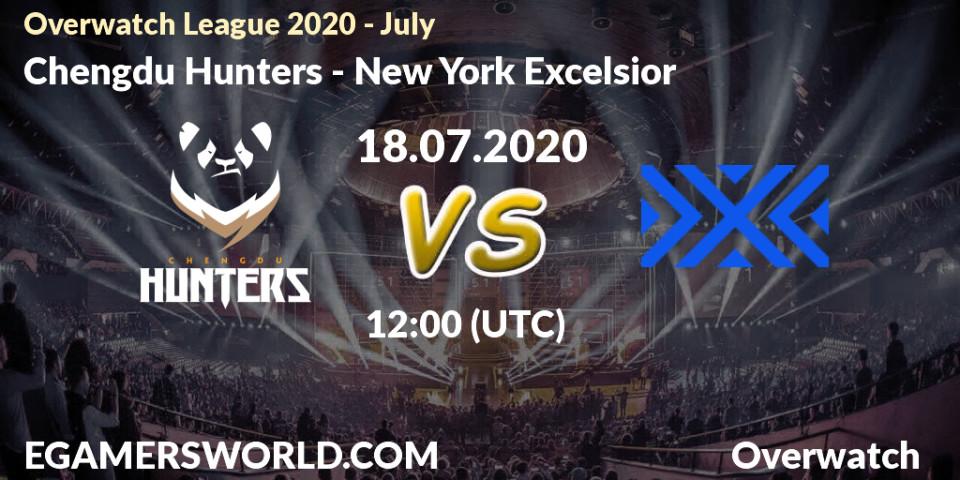 Chengdu Hunters vs New York Excelsior: Betting TIp, Match Prediction. 18.07.2020 at 11:10. Overwatch, Overwatch League 2020 - July